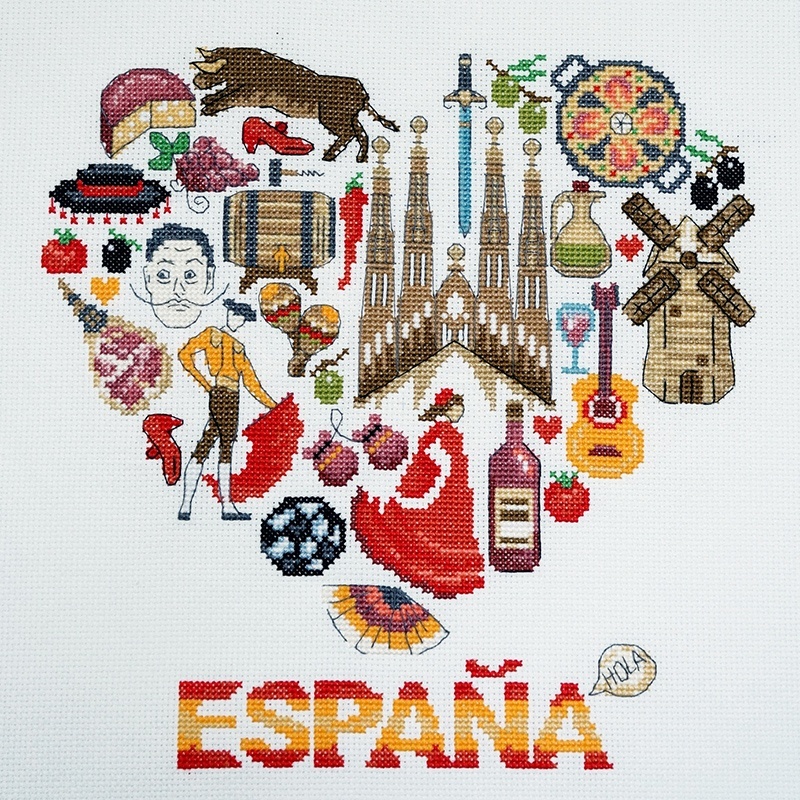 картинка Набор для вышивания "Испания" от магазина Стежочек