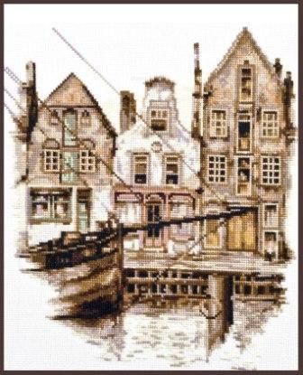картинка Набор для вышивания "Старый Амстердам" от магазина Стежочек