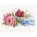 картинка Набор для вышивания "Миниатюра с розами" от магазина Стежочек