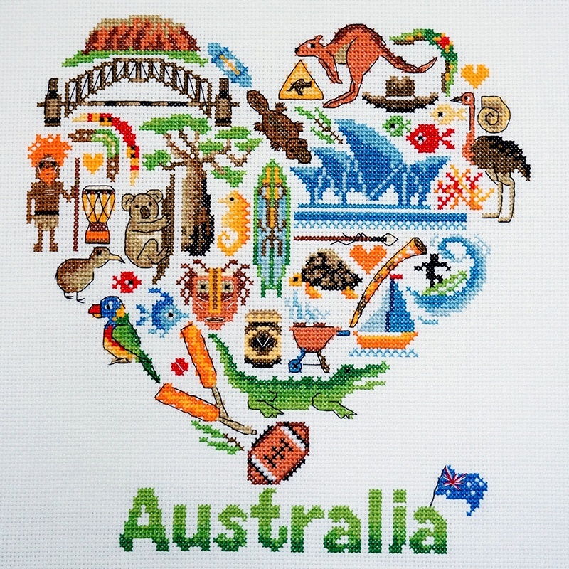 картинка Набор для вышивания "Австралия" от магазина Стежочек
