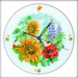 картинка Набор для вышивания "Цветочные часы" от магазина Стежочек