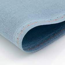 картинка Канва в упаковке Murano Lugana 32 ct, отрез 100х140 см, цвет № 5106 синий (blue grey) от магазина Стежочек
