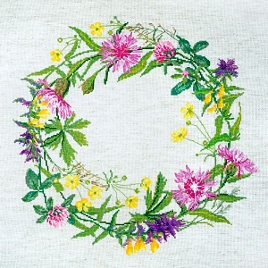 картинка Набор для вышивания "Полевые цветы" от магазина Стежочек