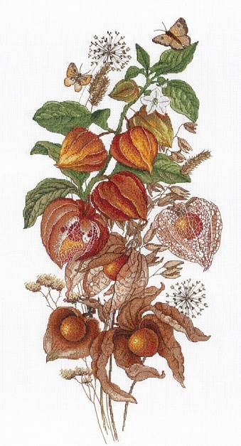 картинка Набор для вышивания "Изумрудная ягода" от магазина Стежочек