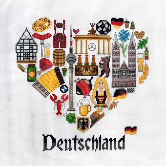 картинка Набор для вышивания "Германия" от магазина Стежочек