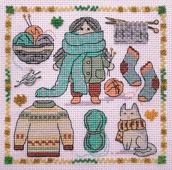 картинка Набор для вышивания "Уютное хобби" от магазина Стежочек