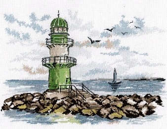 картинка Набор для вышивания "Страж морских путей" от магазина Стежочек