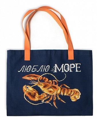 картинка Набор для изготовления сумки "Люблю море" от магазина Стежочек