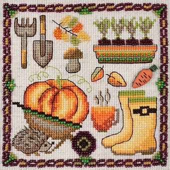 картинка Набор для вышивания "Осенняя пора" от магазина Стежочек