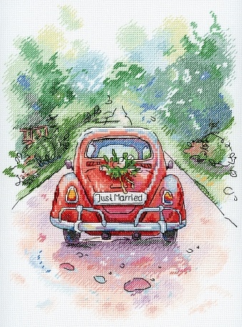 картинка Набор для вышивания "Романтическое путешествие" от магазина Стежочек