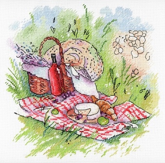 картинка Набор для вышивания "Прованский пикник" от магазина Стежочек