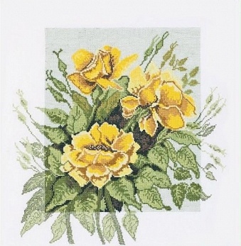 картинка Набор для вышивания "Дикие розы" от магазина Стежочек