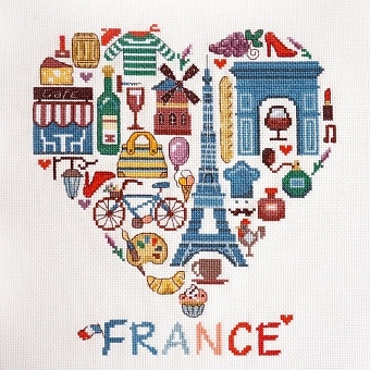 картинка Набор для вышивания "Франция" от магазина Стежочек
