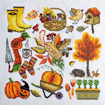 картинка Набор для вышивания "Осень" от магазина Стежочек